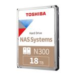 Hdd Toshiba Nas N300 18tb 3.5" 7200rpm 512mb Sata