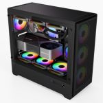 Gabinete Gaming Perseo 465 3+1 Fanes Argb