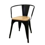 Silla/Butaca Tolix Asiento De Madera
