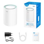 Mesh Cudy Ac1200 2 Puertos Gigabit (1 Pack)