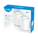 Mesh Cudy Ac1200 2 Puertos Gigabit (2 Pack)