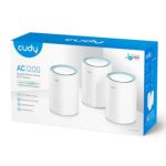 Mesh Cudy Ac1200 2 Puertos Gigabit (3 Pack)