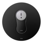 Combo Wesdar Aluminio Mp1 Mouse/mousepad Black
