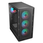 Gabinete Cougar Airface Pure Rgb Black