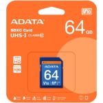 Memoria SD Adata Premier UHS-I 64GB C10