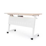 Escritorio Plegable Con Ruedas Flex I Blanco