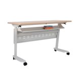 Escritorio Plegable Con Ruedas Flex I Blanco