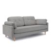 Sofa Taurus 3 Cuerpos Gris