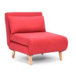 Sillon Cama Folder Rojo