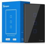 Interruptor De Pared Sonoff 3 Bot Wifi + 433 Mhz