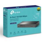 Switch Tp-link Sf1008lp 8pt 10/100 4 Poe