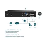 Nvr Tp Link Ip 4 Canales Poe 1004h-4p