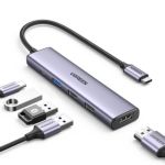 Ugreen Adaptador Hub 5 En 1 Usb-c