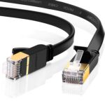 Ugreen Cable Ethernet Cat7 U/ftp 0.5mts Flat Negro