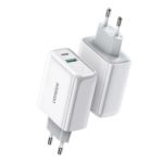 Ugreen Cargador De Pared 38w Usb + Usb-c Blanco