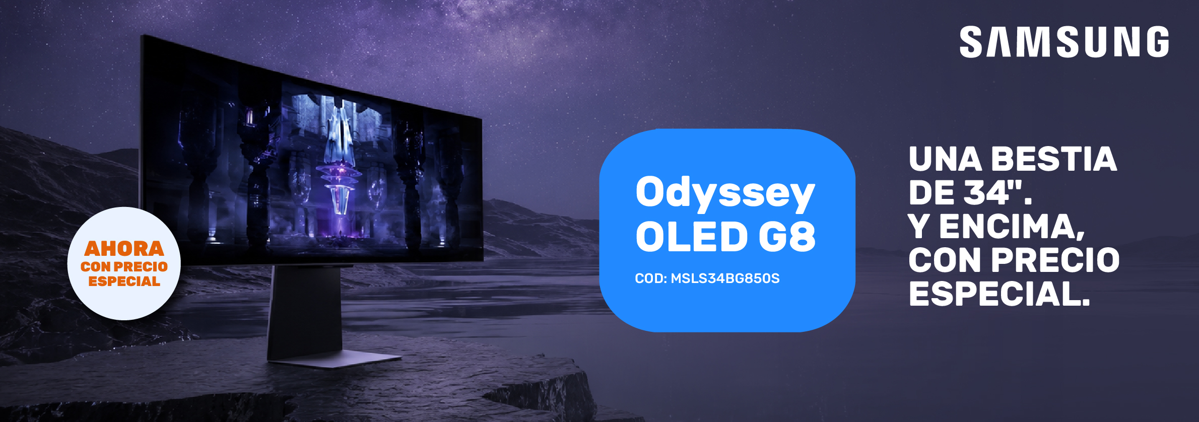 Monitor samsung G8