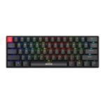 Teclado Marvo Mecánico Kg933g 60% Sw Red Ing Bk