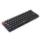 Teclado Marvo Mecánico Kg933g 60% Sw Red Ing Bk
