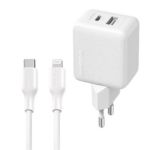 Kit Oraimo Cargador 20w/fast + Cable Usbc A Usbc