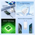 Kit Oraimo Cargador 20w/fast + Cable Usbc A Usbc