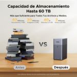 Nas Ugreen Dh2300 2 Bahías C/cable HDMI