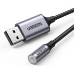 Ugreen Adaptador Usb A Audio 3,5mm Gray