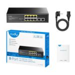 Switch Cudy Poe+ 10/100mbps 8p + 2 Uplink Gigabit