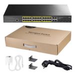 Switch Cudy Gigabit Poe+ 24p + 2 Sfp 400w