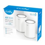 Mesh Cudy Wifi 6 Ax1800 2 Puertos Gigabit (2 Pack)