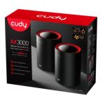 Mesh Cudy Wifi 6 Ax3000 2 Puertos Gigabit (2 Pack)