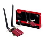 Adapt Cudy Pcie Wifi 6e Ax5400 + Bt 5.2 Tri Band