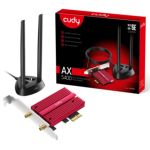 Adapt Cudy Pcie Wifi6e Ax5400+bt5.2 Tri Band+ant