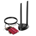 Adapt Cudy Pcie Wifi6e Ax5400+bt5.2 Tri Band+ant