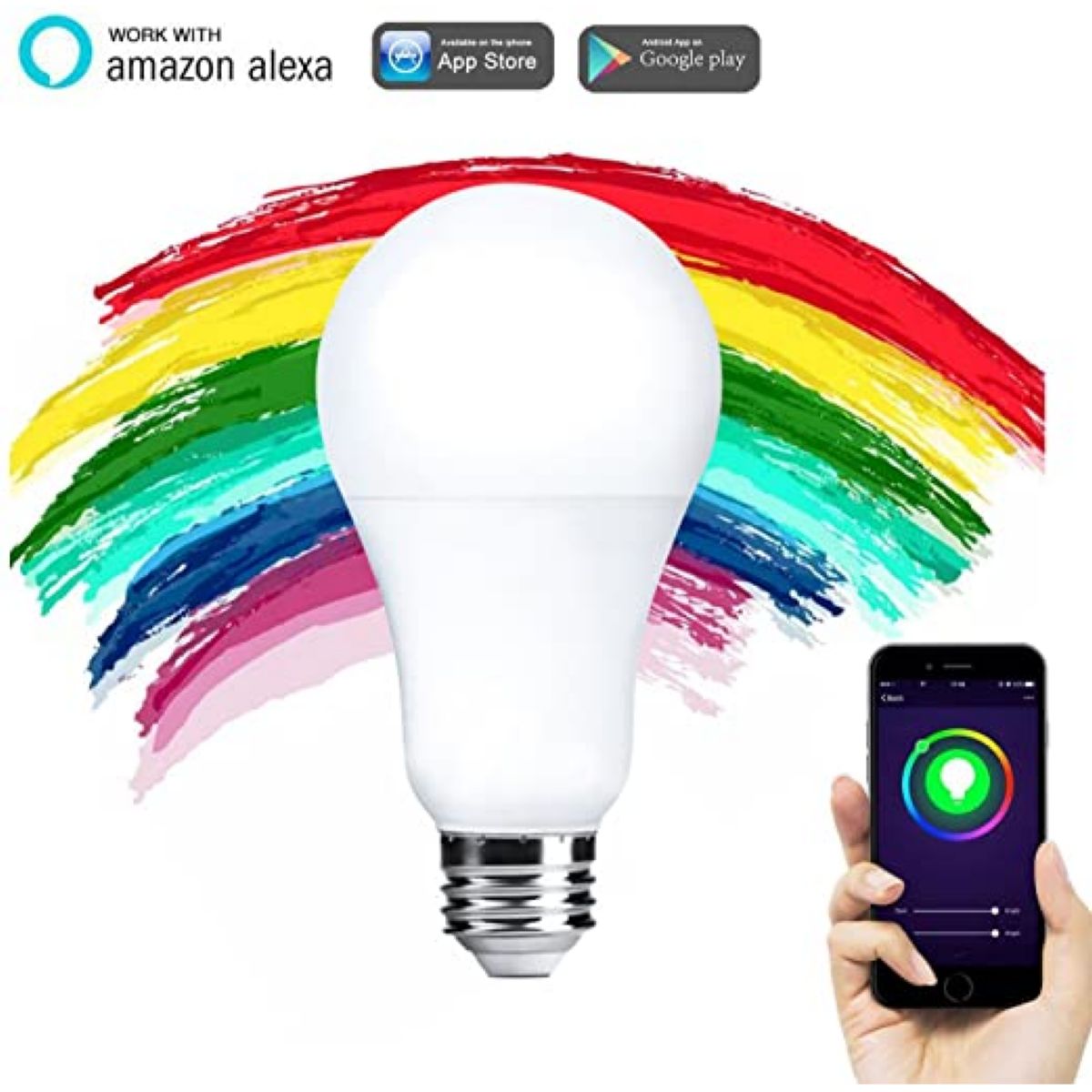 Sonoff Bombilla LED inteligente RGB (E27) Wi-Fi 806 lm 9 W