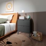 Mesa De Luz Marden 2c Negro