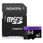 Memoria Microsdxc Adata Uhs-i 64gb Clase 10 C/adap