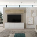 Rack Minimalista 4p Blanco