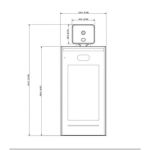 Control Acceso Recon Facial Monitoreo Temperatura