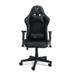 Silla Perseo Pegasus Negro / Plateado