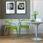 Silla Loop Apilable Verde