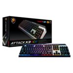 Teclado Cougar Attack x3 Rgb Spanish
