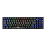 Teclado Marvo Mecánico Kg956 75% SW Yellow Ing Bk